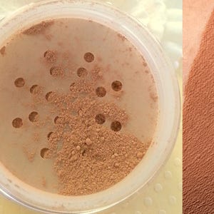 Flat Matte Bronzer and Contour Powder- All Natural, Vegan Friendly Cosmetics