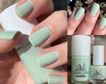 COOL as A CUCUMBER- 10 Toxin Free Nail Polish- Vegan Friendly, Cruelty Free