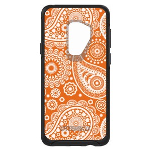 OtterBox Symmetry Orange White Paisley Apple iPhone Samsung Galaxy CUSTOM Personalized Monogrammed image 7