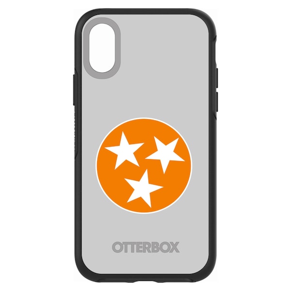 OtterBox Symmetry - Gray Orange Tennessee Flag - Apple iPhone - Samsung Galaxy - CUSTOM Personalized Monogrammed