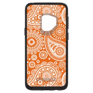 OtterBox Symmetry Orange White Paisley Apple iPhone Samsung Galaxy CUSTOM Personalized Monogrammed image 6