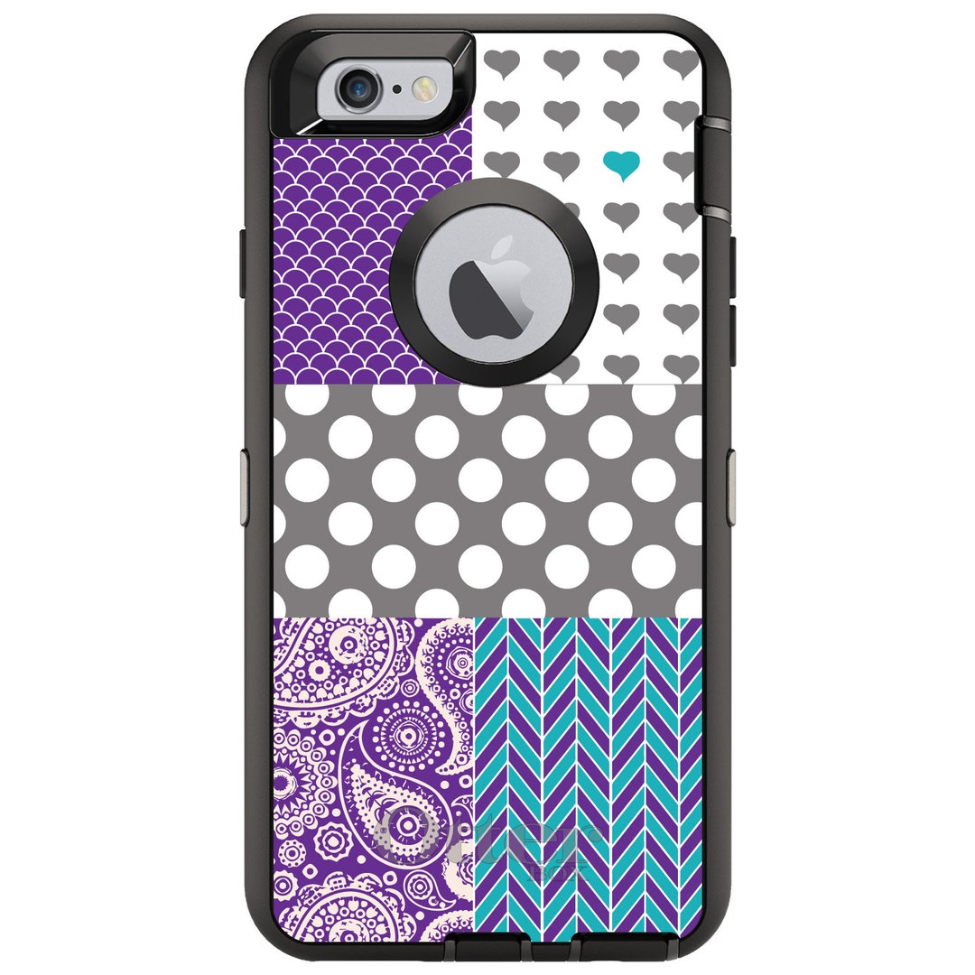 Custom Otterbox Defender Case for Apple iPhone or Samsung Galaxy