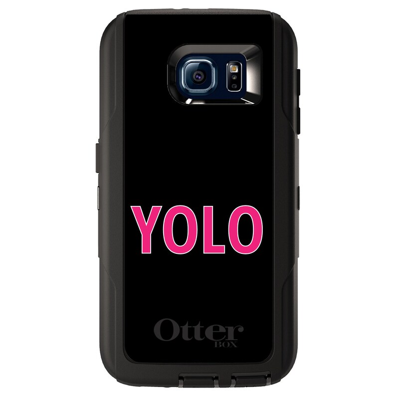 Choose Model Black Pink YOLO Custom OtterBox Defender for Galaxy S Galaxy Note