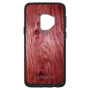 OtterBox Symmetry Dark Red Wethered Wood Grain Print Apple iPhone Samsung Galaxy CUSTOM Personalized Monogrammed image 6