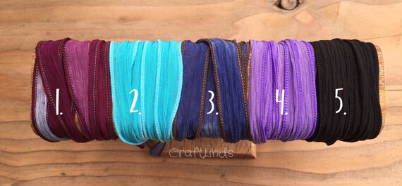 Silk Wrap Bracelet additional Silk Mix and Match yoga Wrap Black