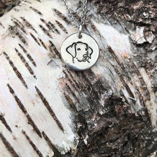 Labrador Necklace Etsy UK
