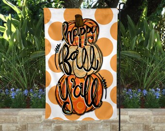 Fall Garden Flag - Etsy