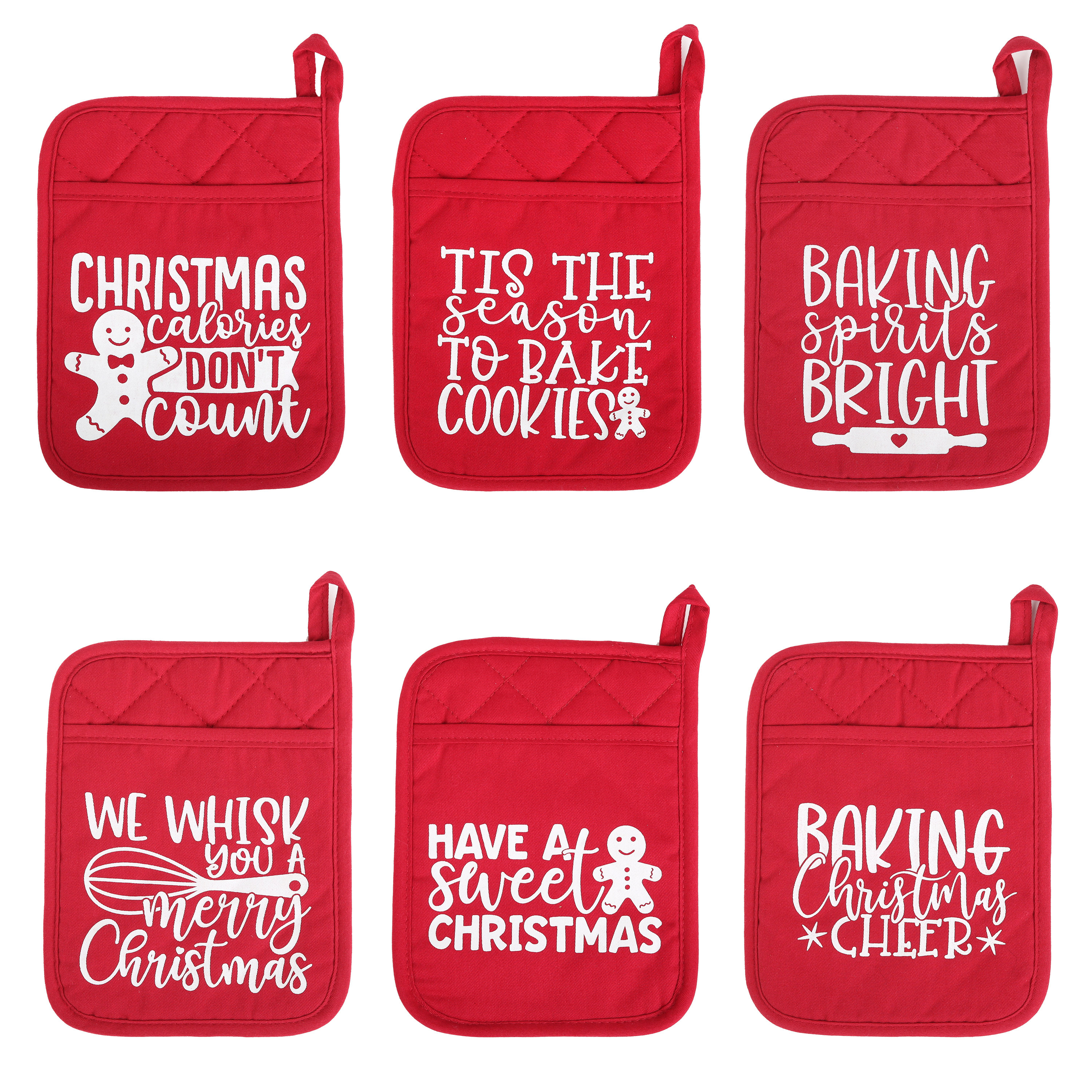 Christmas Pot Holder Gift Oven Mit Gift, Neighbor Gift, Teacher Gifts, Christmas  Gifts for a Baker, Holiday Baking Set 