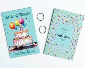 Birthday Greeting Card Holder Keeper