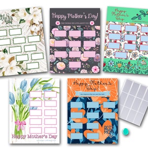 Mother&#39;s Day Card | Scratch off Print | 10 Reasons Why You are the Best | Mom Mother Mama | Mother&#39;s Day Gift Card | Customizable