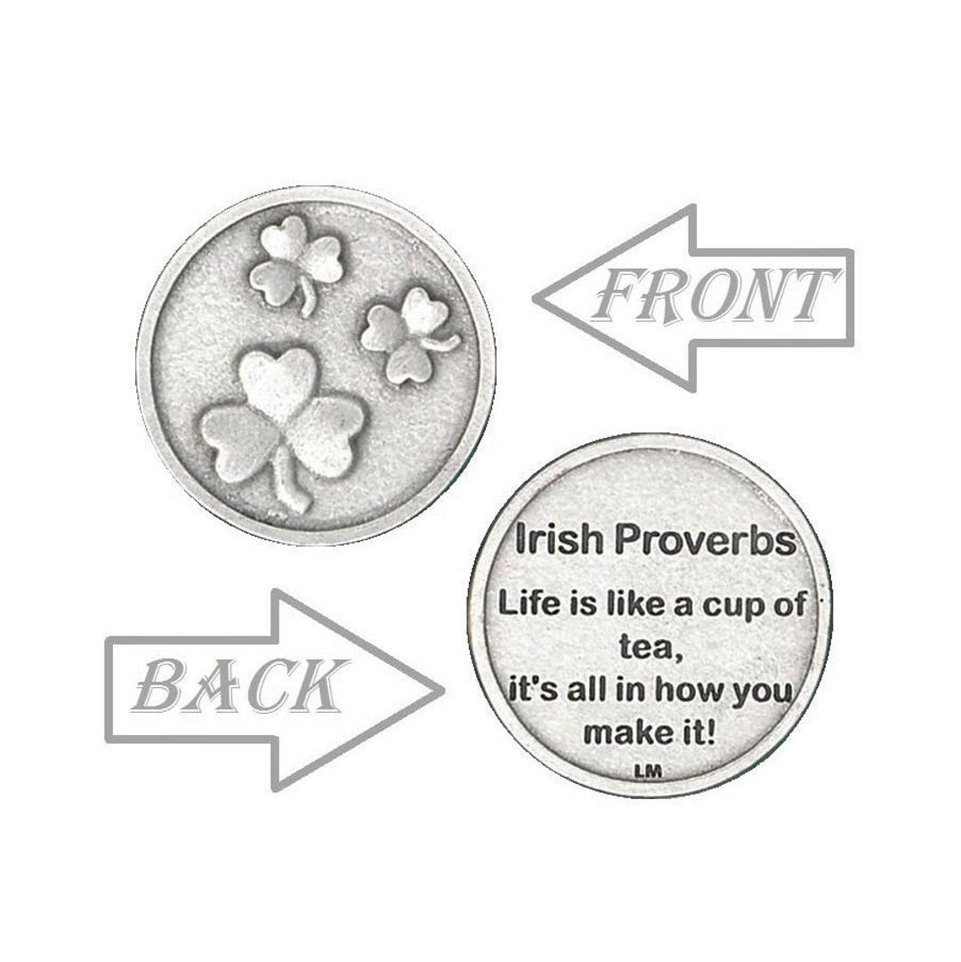 Irish Proverb, Friendship Gift, Irish Saying, Good Luck Charms, Irish  Blessing, Clover Charms, Shamrock Gifts, St Patricks Day, Lucky Amulet -  Etsy, image size:1080x1081