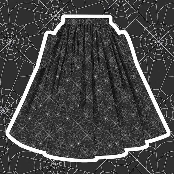 Halloween Skirt Etsy UK