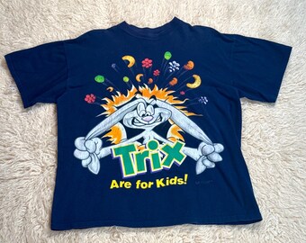 90s Vintage Trix Cereal Promo T-shirt - Etsy