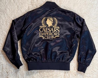 Vintage 90s Polo Ralph Lauren Leather Bomber Jacket, Men's XXL - Etsy