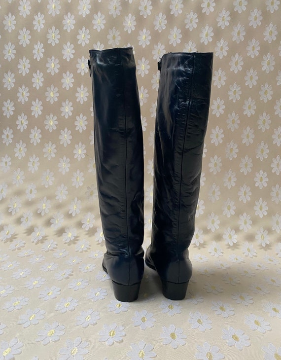 Vintage Dead Stock 1960s Mod Space Age Knee High … - image 7