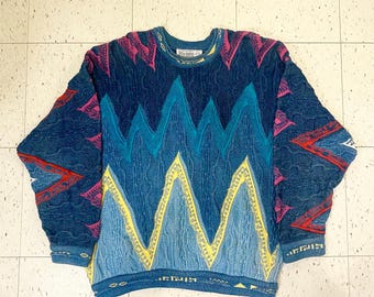 Vintage 1990's Coogi Blues Australia Crewneck Sweater Retro Vintage 1990's Coogi Blues Australia Crewneck Sweater Retro