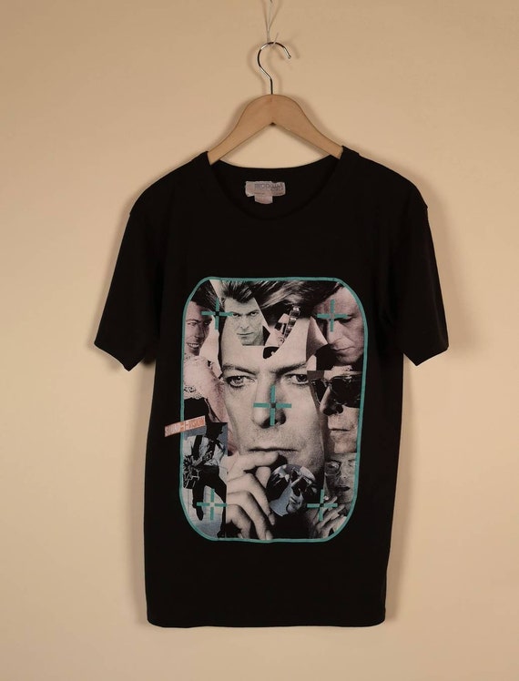 Vintage David Bowie 1990 World Tour Tee Size Medi… - image 1