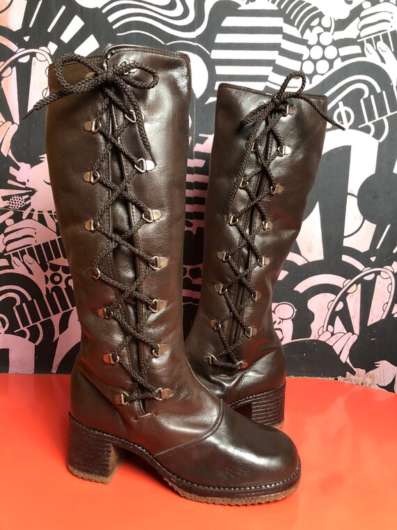 Dead vintage lace up boots cheap
