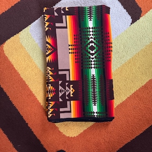 Vintage Pendleton Beaver State Wool Blanket 1940s 1950s Southwestern Native Pattern Rare