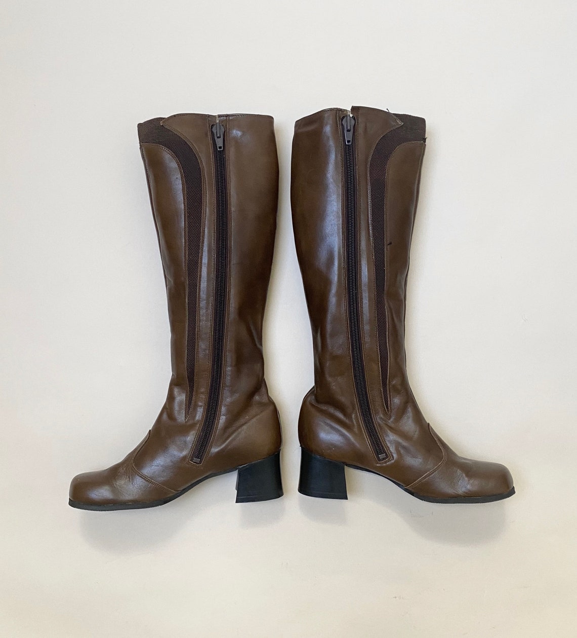 1960s knee high boots
