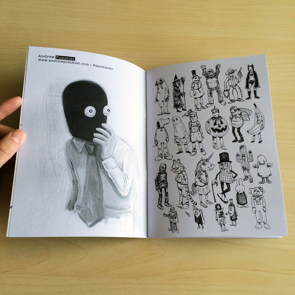 A5 Zine: the DIY EYE Issue 1 - A Group Art Zine on the Loose