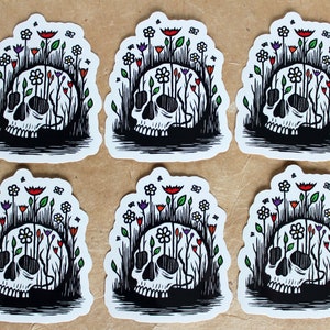 Chris Bourke Art Sticker Pack - In dit leven als onkruid ZES PIECE stickerpakket