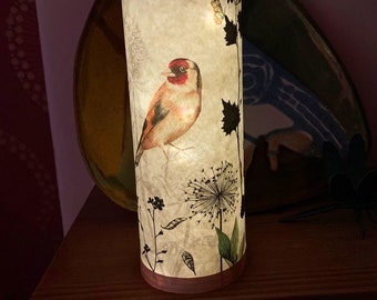 Goldfinch Paper Lantern Shade