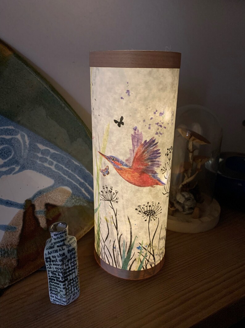 Kingfisher Paper Lantern Shade image 1