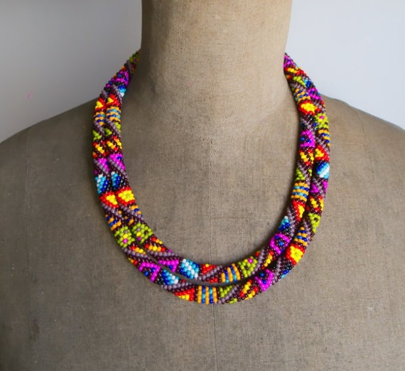 ankara necklace styles