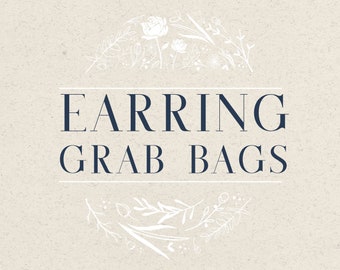 Earring Grab Bag, Earrings, Faux Leather Earrings, Surprise Earrings, Gifts, Gifts For Her, Women's Gifts