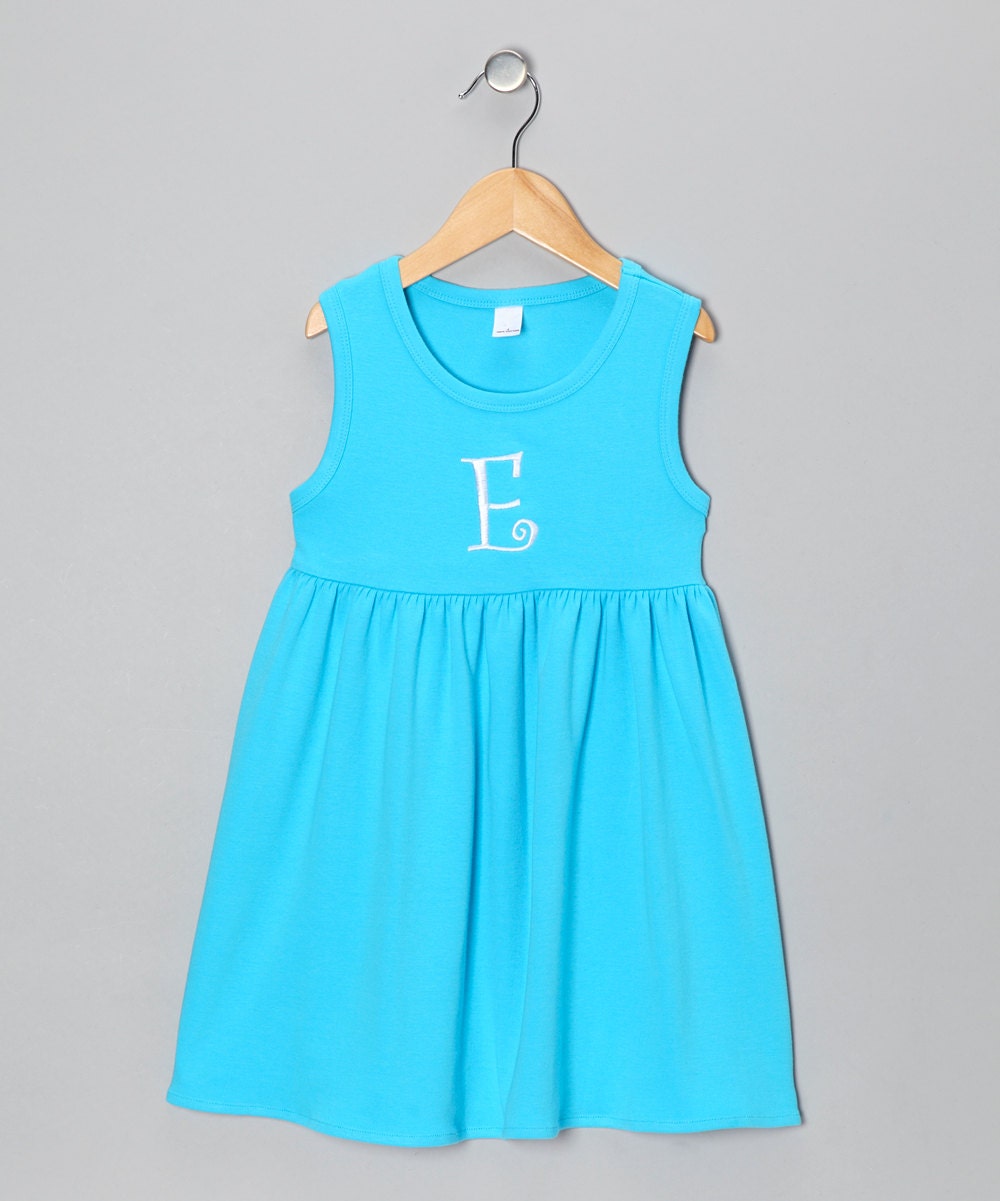 EXP - Aqua Drape Dress