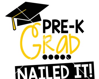 Download Pre K Graduation Svg Etsy