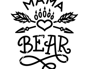 Download Mama Bear Arrows Svg Etsy