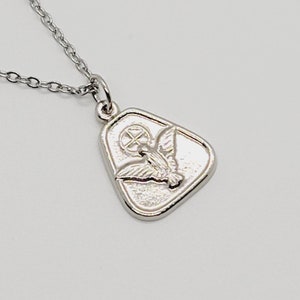 Confirmation Holy Spirit Medal Catholic Gift, Necklace With Gift Box