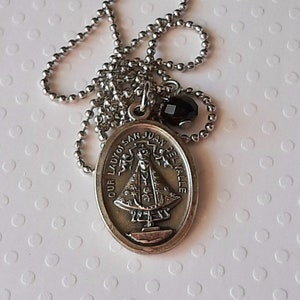 Our Lady of Knock Medal, Miraculous Medal, Immaculate Heart Catholic Ball Chain Necklace Our Lady of Lourdes image 7