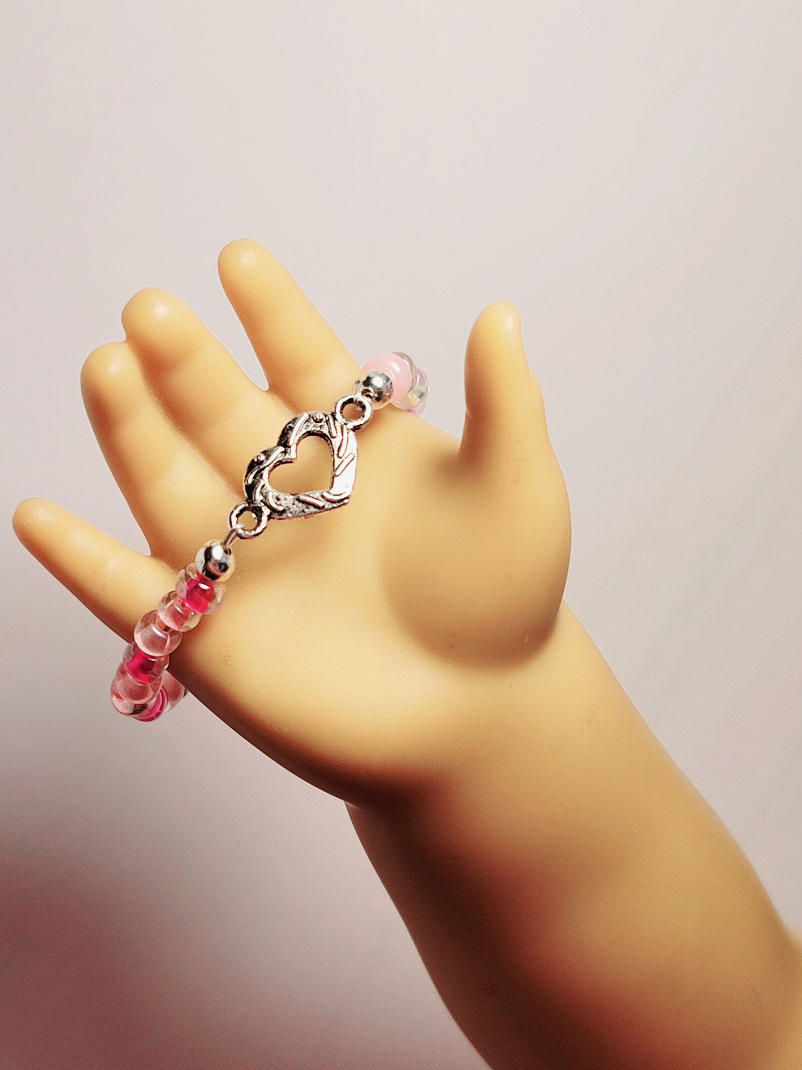 18 Inch Doll Heart Bracelet American Girl Doll Jewelry Etsy