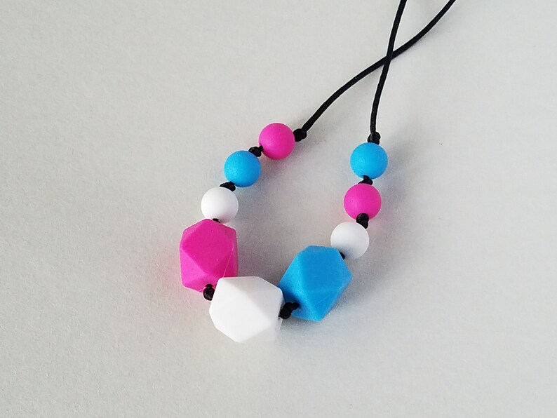 sensory beads necklace