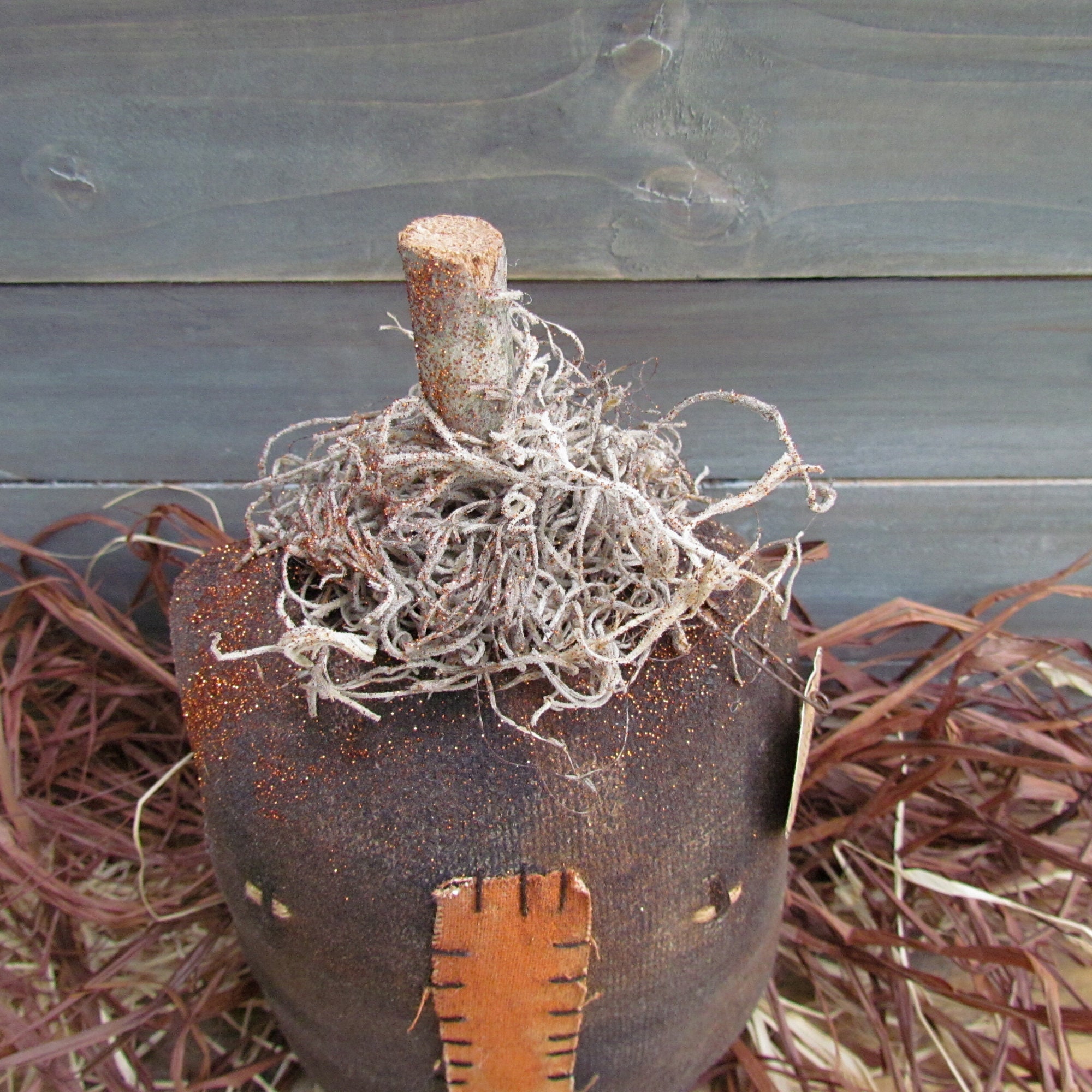 Decoración de calabaza primitiva Otoño primitivo Caída de | Etsy