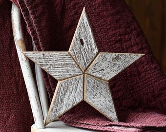 Wood Star Wall Decoration Entryway Wall Decor Wooden Star Entryway Decor made from Reclaimed Wood Barn Star Wall Hanging Wall Star Decor