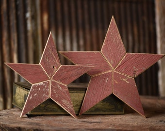 Wood Star Tree Topper Christmas Decoration 10” Christmas Star Tree Topper made from Reclaimed Wood Christmas Tree Topper Star Xmas Decor