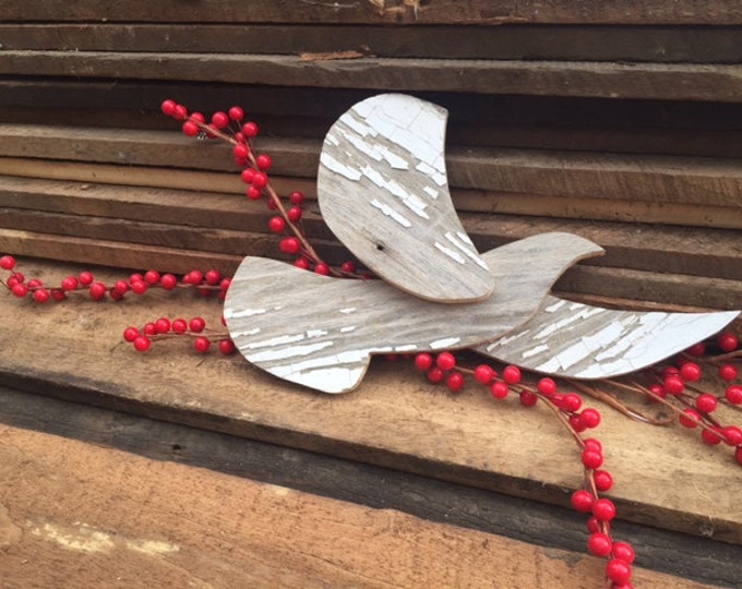 Dove Tree Topper Christmas Decoration Dove Tree Topper Made Etsy