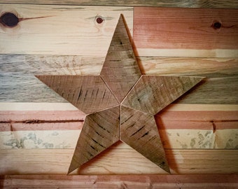 Rustic Wooden Star Housewarming Gift Reclaimed Wood Star Farmhouse Star Barn Star Western Star Decoration Barn Wood Star Decor Wedding Gift