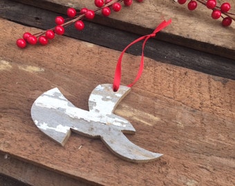 Christmas Ornament Doves- single dove ornament or set of 3, 5, or 10 dove ornaments made from reclaimed wood