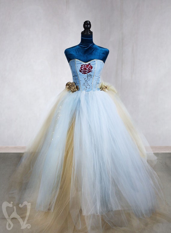 Belle Wedding Dress Beauty And The Beast Themed Wedding Etsy