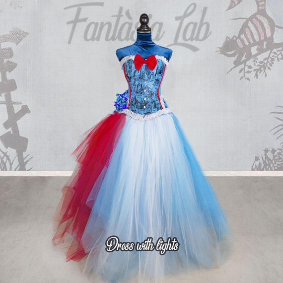alice in wonderland wedding dress for sale