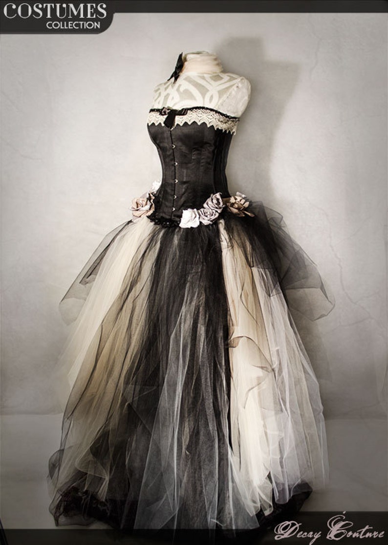Victorian Wedding Dress Victorian Wedding Gown Rustic | Etsy