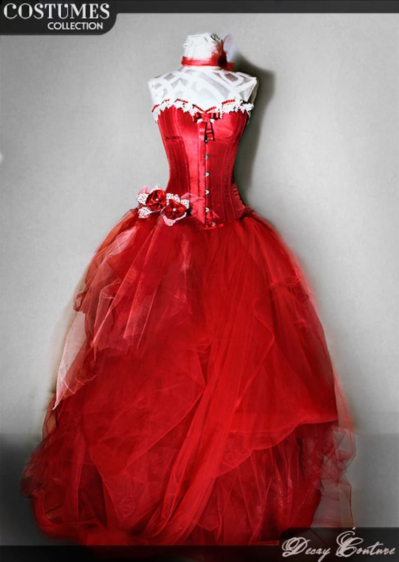 Vintage Red Wedding Dresses