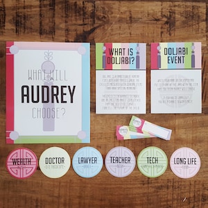 Doljabi Kit • Traditional Korean Theme • Korean First Birthday • Doljanchi