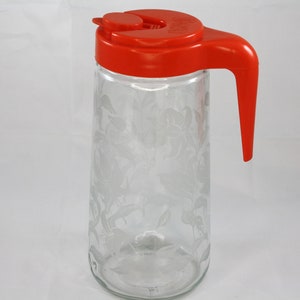 Carafe d'eau en Verre  Avec couvercle – Verasco