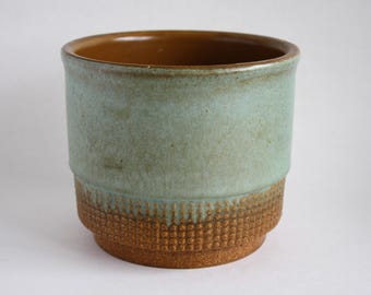 Vintage Made in Holland Plant pot  original sticker MCM decor